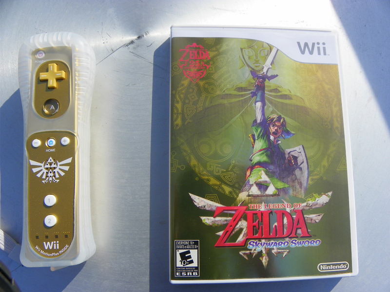 Illustration for article titled This is How Our Copy of The Legend of Zelda: Skyward Sword Begins